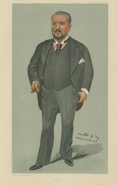 The Chevalier de Souza Correa by Leslie Matthew Ward