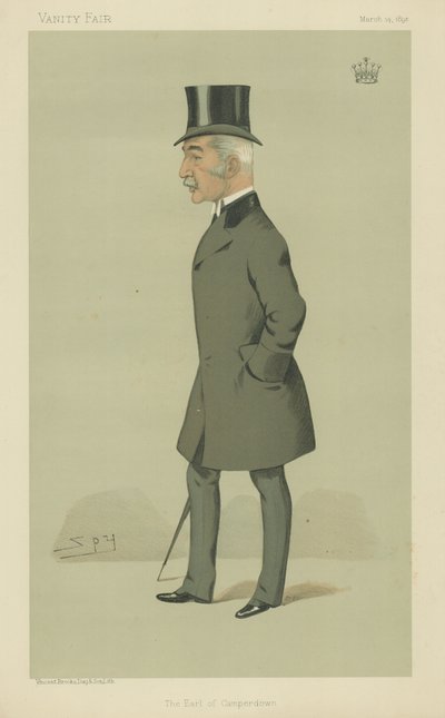 The Earl of Camperdown by Leslie Matthew Ward