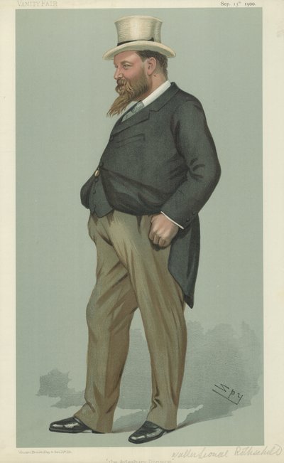 The Hon Walter Lionel Rothschild by Leslie Matthew Ward