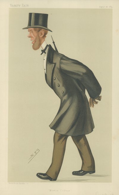 The Honourable George Charles Brodrick by Leslie Matthew Ward