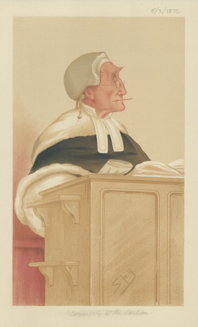 The Honourable Sir Anthony Cleasby by Leslie Matthew Ward