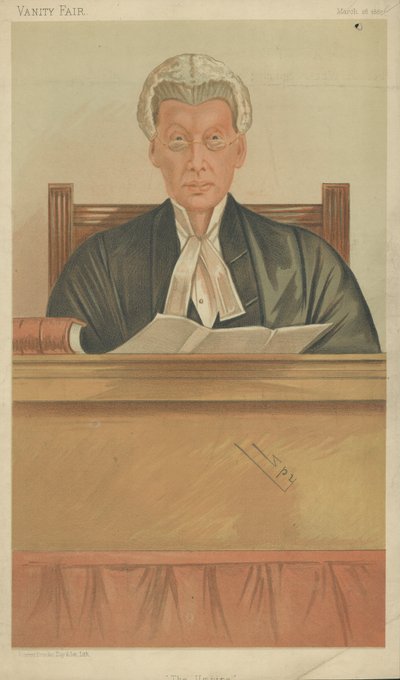The Honourable Sir J W Chitty by Leslie Matthew Ward