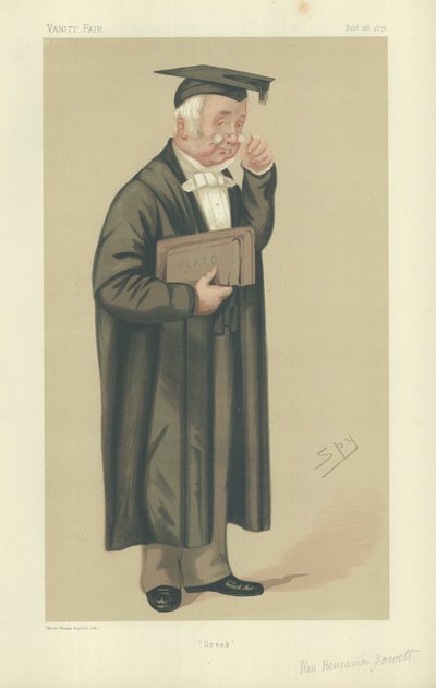 The Rev Benjamin Jowett by Leslie Matthew Ward