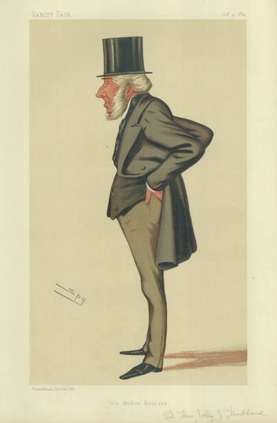 The Right Hon John Jellibrand Hubbard by Leslie Matthew Ward
