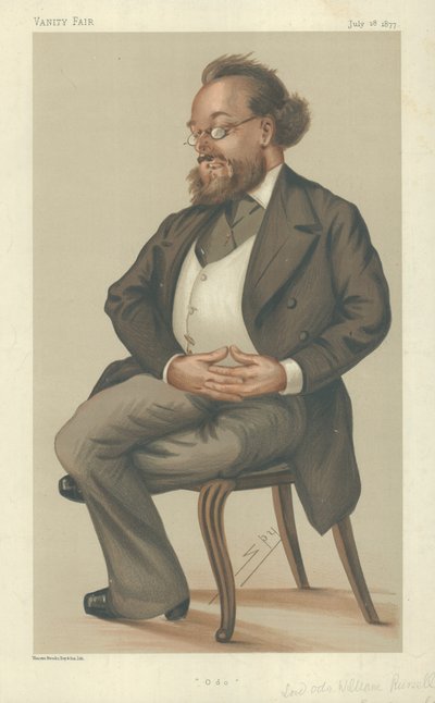 The Right Hon Lord Odo William Leopold Russell by Leslie Matthew Ward