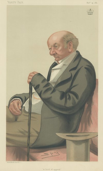 The Right Honourable Lord Blackburn by Leslie Matthew Ward