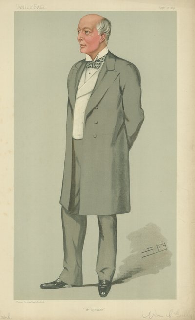 The Speaker William Gully by Leslie Matthew Ward