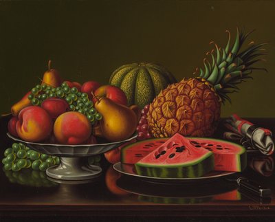 Still Life with Fruit by Levi Wells Prentice