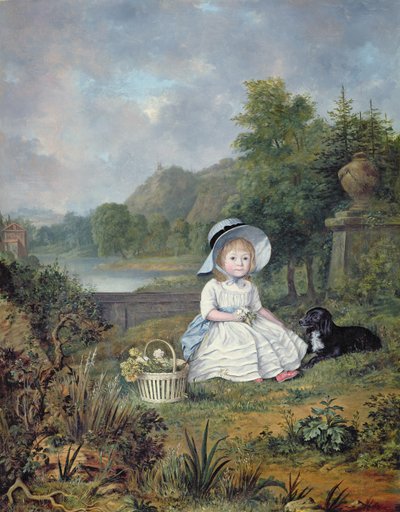 Portrait of Miss Elizabeth Heathcote by Lewis Vaslet