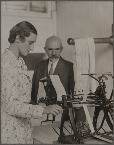 Yarn Inspection by Lewis Wickes Hine