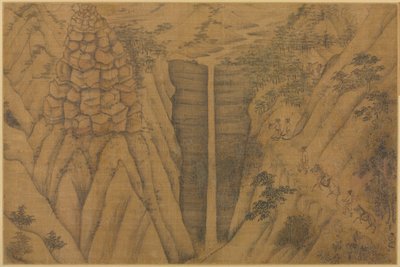 Dwelling in the Longmian Sleeping Dragon Mountains by Li Gonglin