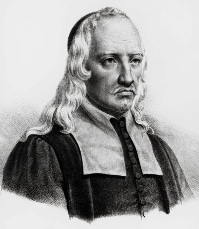 Portrait of Giovanni Alfonso Borelli, Italian mathematician, astronomer, philosopher, physiologist by Unbekannt Unbekannt