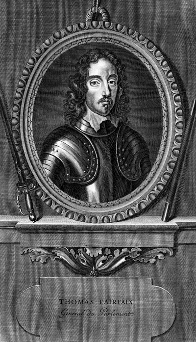 Portrait of Thomas Fairfax, 3rd Lord Fairfax of Cameron (1612-1671), English general and Parliamentary commander-in-chief during English Civil War by Unbekannt Unbekannt