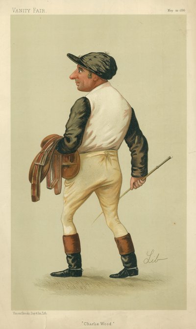 Charles Wood, Charlie Wood (Vanity Fair cartoon) by Liborio Prosperi