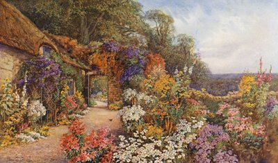 An Old Garden by Lilian Stannard
