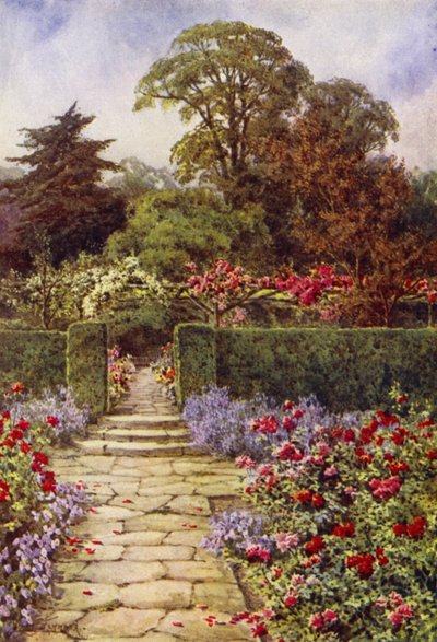 The Rose Walk by Lilian Stannard