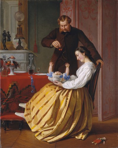 Conversation Piece by Lilly Martin Spencer