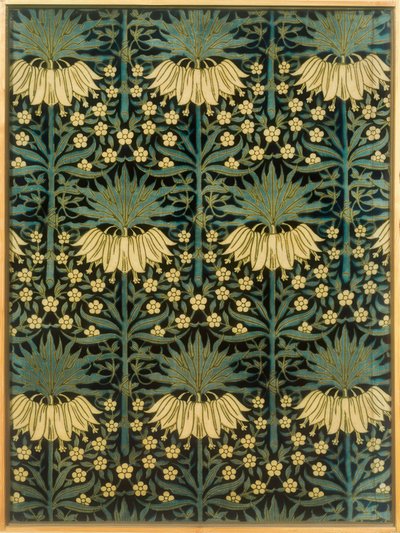 L. P. Butterfield, Textile with Floral Pattern by Lindsay Philip Butterfield