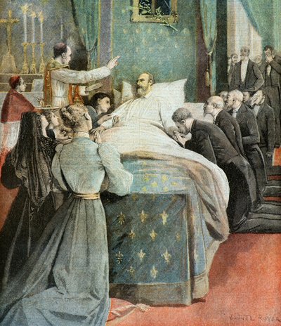 The Death of the Count of Paris by Lionel Noel Royer