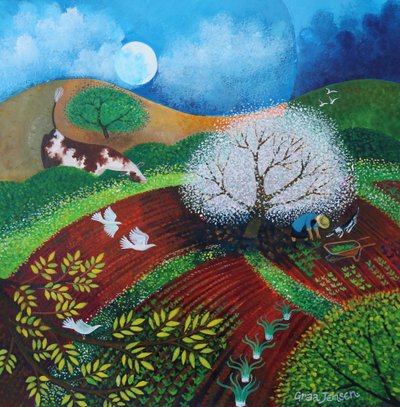 Nosy Cow revised, 2024 by Lisa Graa Jensen
