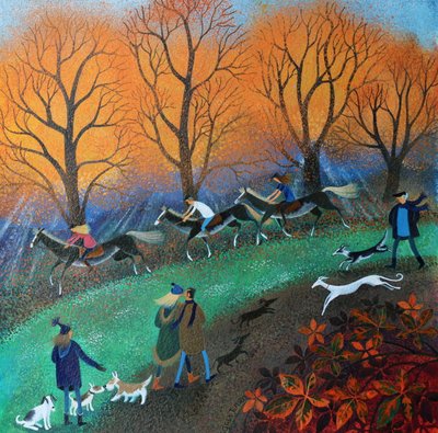 Ponies on the Common by Lisa Graa Jensen