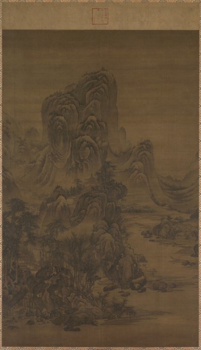 Landscape in the Style of Juran, 1368-1644 by Liu Du