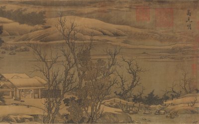 Streams and Mountains Under Fresh Snow, ca. late 12th century by Liu Songnian