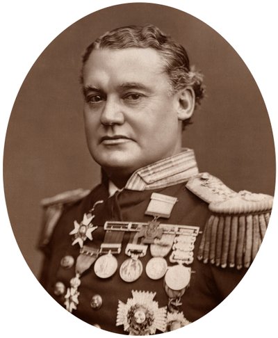 Rear-Admiral Sir William Nathan Wright Hewett, 1882 by Lock and Whitfield