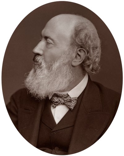 Sir John Gilbert, President of the Society of Painters in Water-Colours, 1877 by Lock and Whitfield