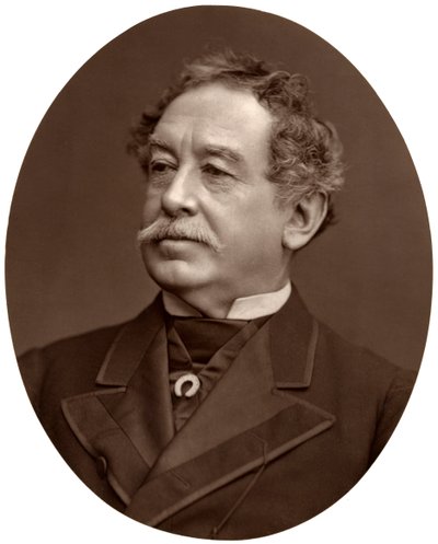 William Howard Russell, Irish Journalist, 1876 by Lock and Whitfield