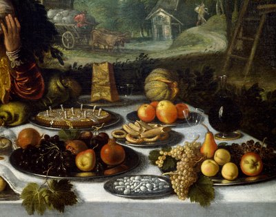 Table spread (detail) by Lodewijk Toeput