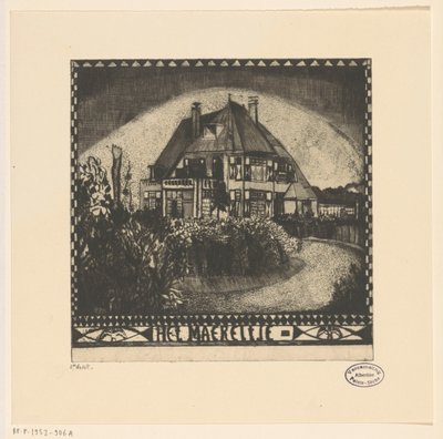 The Maereltje by Lodewijk Schelfhout (signed by artist)