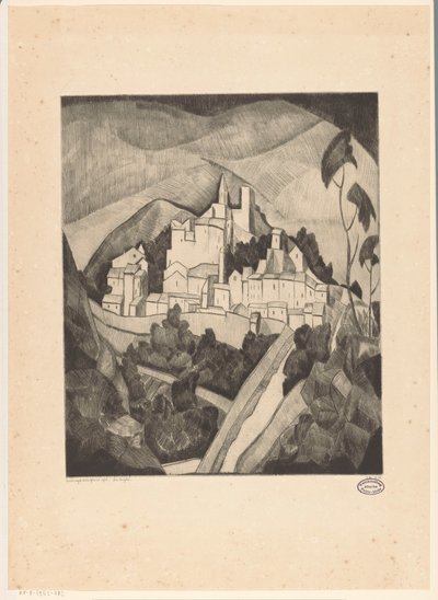 Les Angles I by Lodewijk Schelfhout (signed by artist)