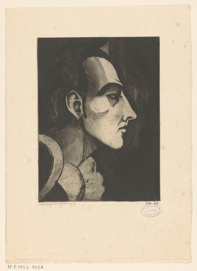 Pierrot I by Lodewijk Schelfhout (signed by artist)
