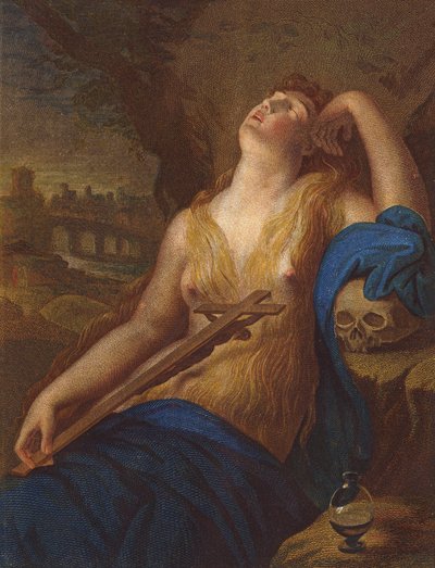 Mary Magdalen by Lodovico (after) Carracci
