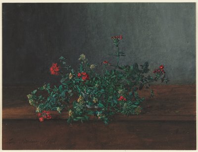 Still Life with Wild Flowers by Léon Bonvin