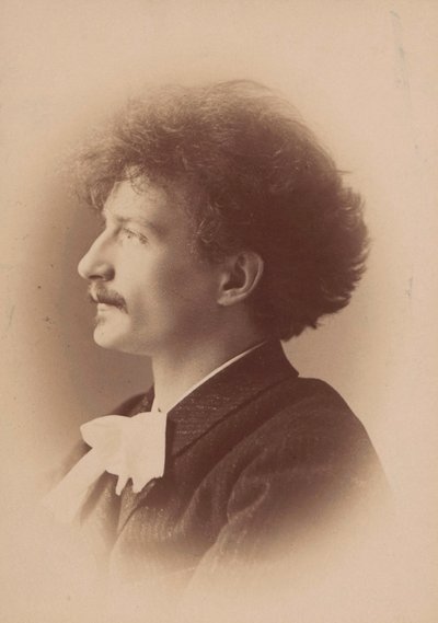 Portrait of the composer Ignacy Jan Paderewski, 1860-1941 by London . Photo studio Elliott and