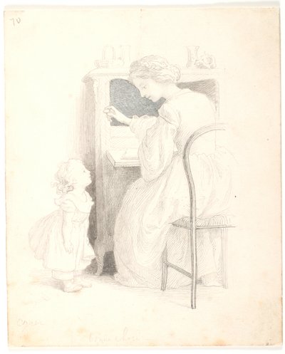 Lili Will Sing for a Sou by Lorenz Frølich