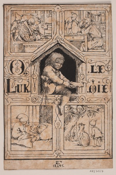 Ole Lukøje by Lorenz Frølich
