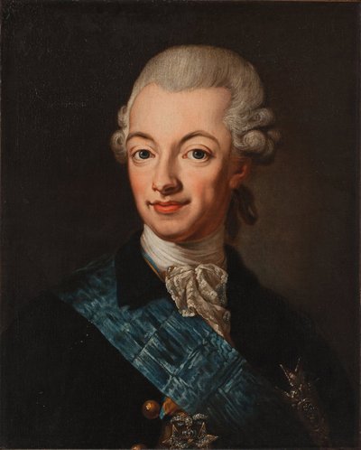 Portrait of Gustav III of Sweden, c. 1790 by Lorenz II Pasch