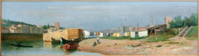 Sweet Idleness on the Banks of the Arno by Lorenzo Gelati