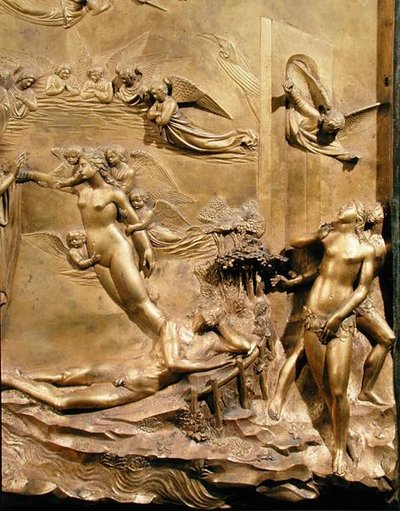 The Story of Adam, (detail) by Lorenzo Ghiberti