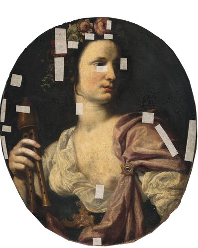 The Muse Euterpe by Lorenzo Lippi