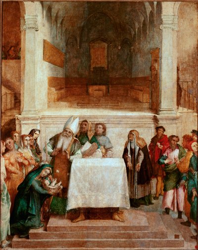 Presentation at the Temple by Lorenzo Lotto