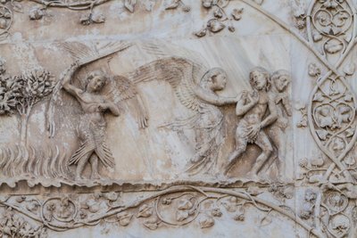 Expelled from Eden (detail) by Lorenzo Maitani