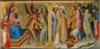 Hermogenes Bound by the Devils He Sent Against Saint James the Elder by Lorenzo Monaco