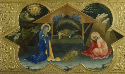Nativity (detail) by Lorenzo Monaco