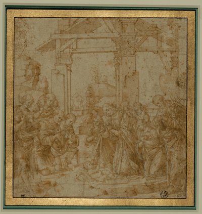 Adoration of the Shepherds by Lorenzo di Credi