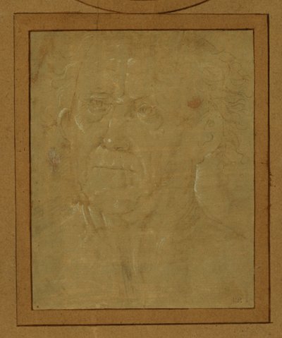 Portrait of an Old Man by Lorenzo di Credi