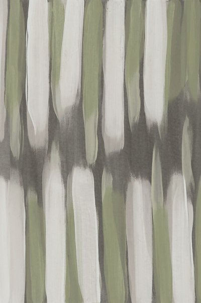 Modern Green Strokes by Lori Ann Folz